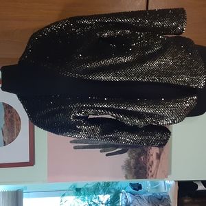 EXPRESS | Furry Sequin Coat